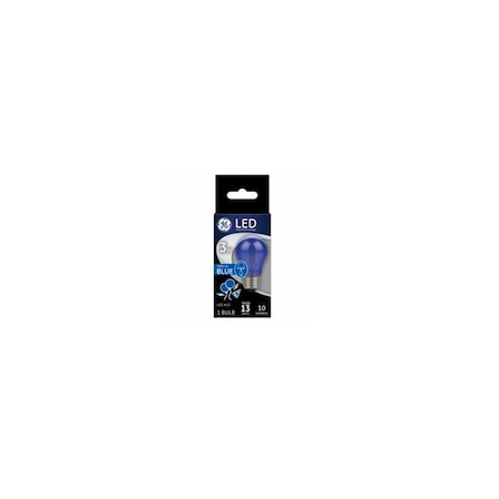 Current G E Lighting 258464 3W GE A15 Party Bulb; Blue 258464